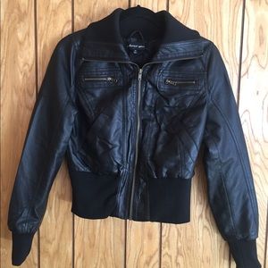 🌵Black Leather Jacket